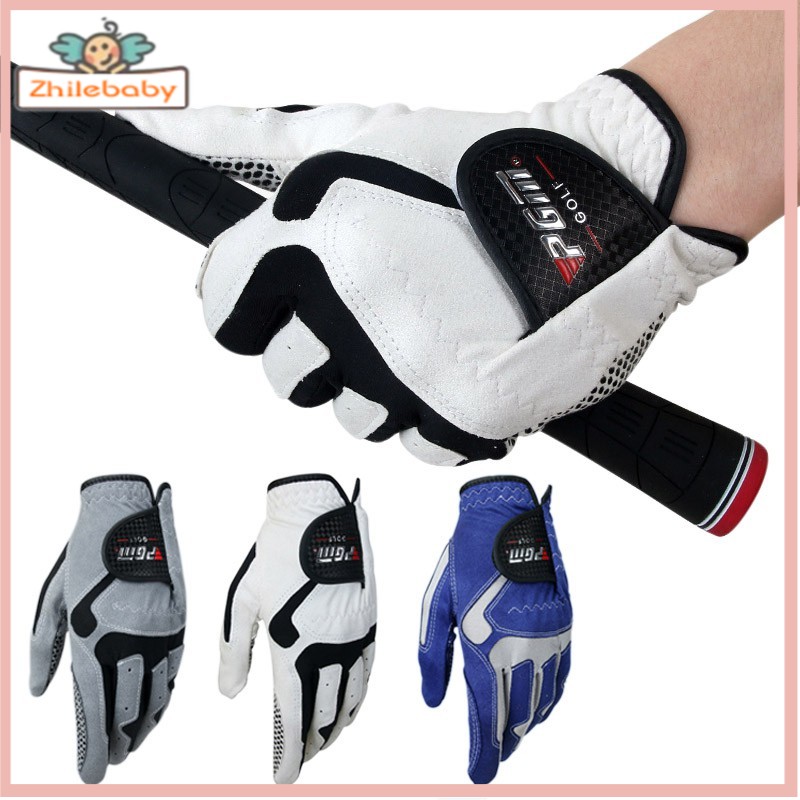 Microfiber Golf Glove Comfy Anti-slip Particles Right Left Hand Mitten MD0542