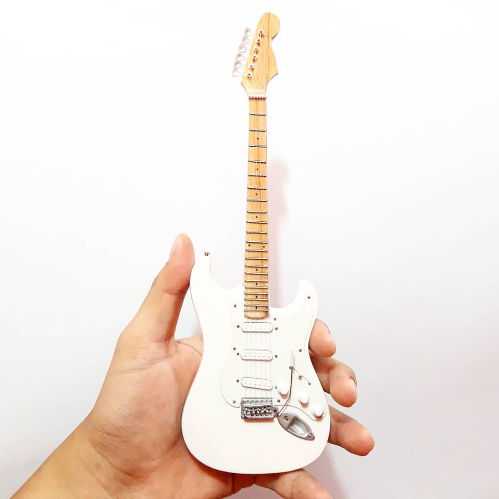 Miniature Guitar Fender Stratocaster Olympic White Jimi Hendrix Photography Property merchandise