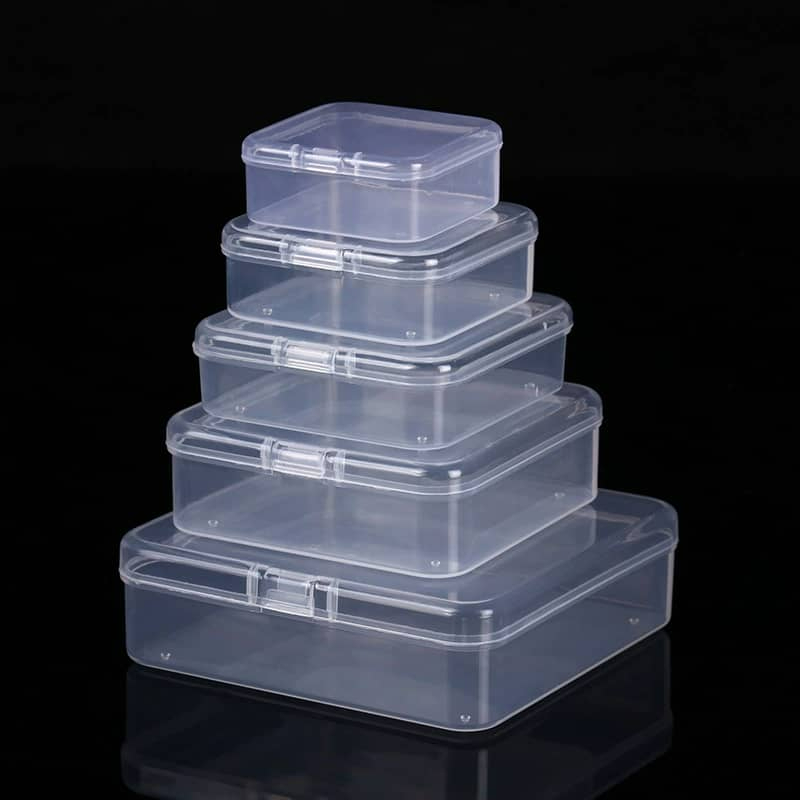 Mini storage box earbud earphone storage, pills jewelry and multifunction