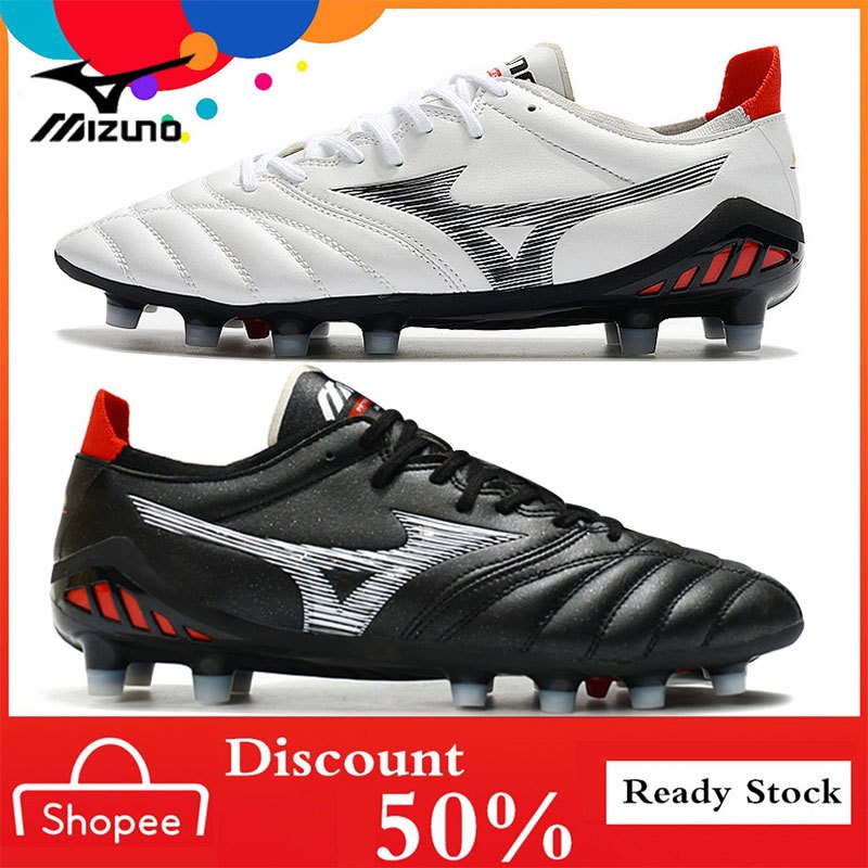 Mizuno Morelia Neo 3 FG Football Shoes Boot Bola Soccer Shoes Kasut Bola（Size：39-44）