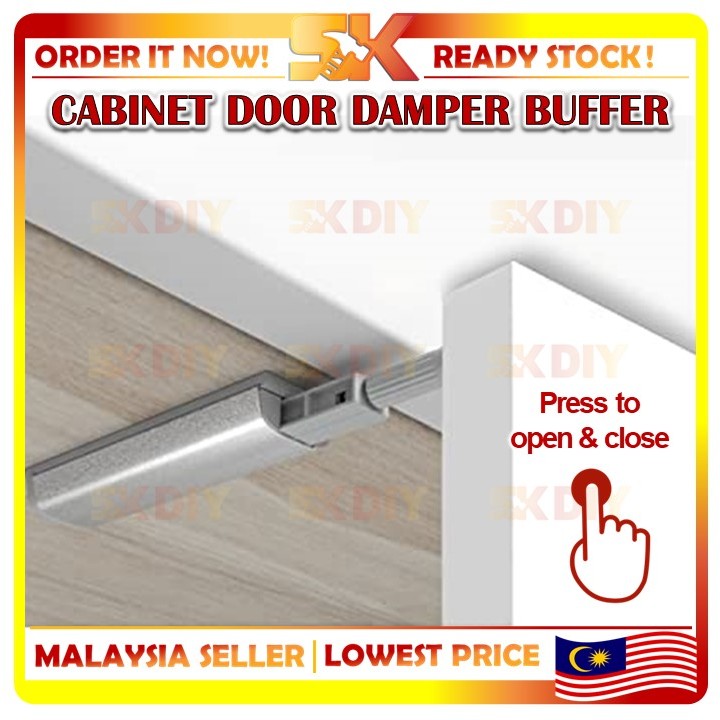 ML630 Cabinet Door Damper Buffer Push to Open Magnetic Latch System Kitchen Cupboard Closet Furniture Magnet Catch