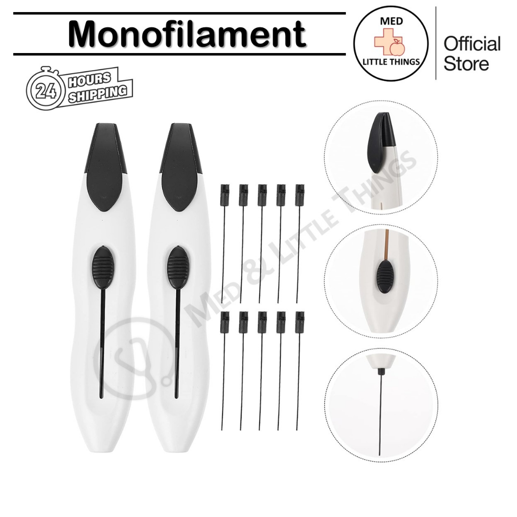 Monofilament Test Diabetic Neuropathy Screening 5Pcs Needles #10g Monofilament #Retractable Monofilament #Ready Stock