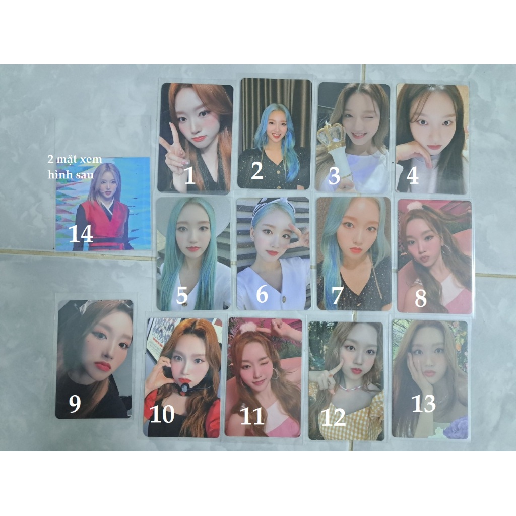 Moona GOWON PARK CHAEWON Lossemble ASSEMBLE Genuine Corner BO CARD