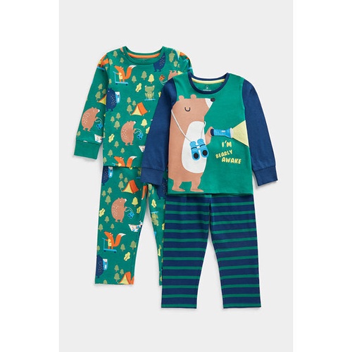 Mothercare Camping Adventure Pyjamas - 2 Pack