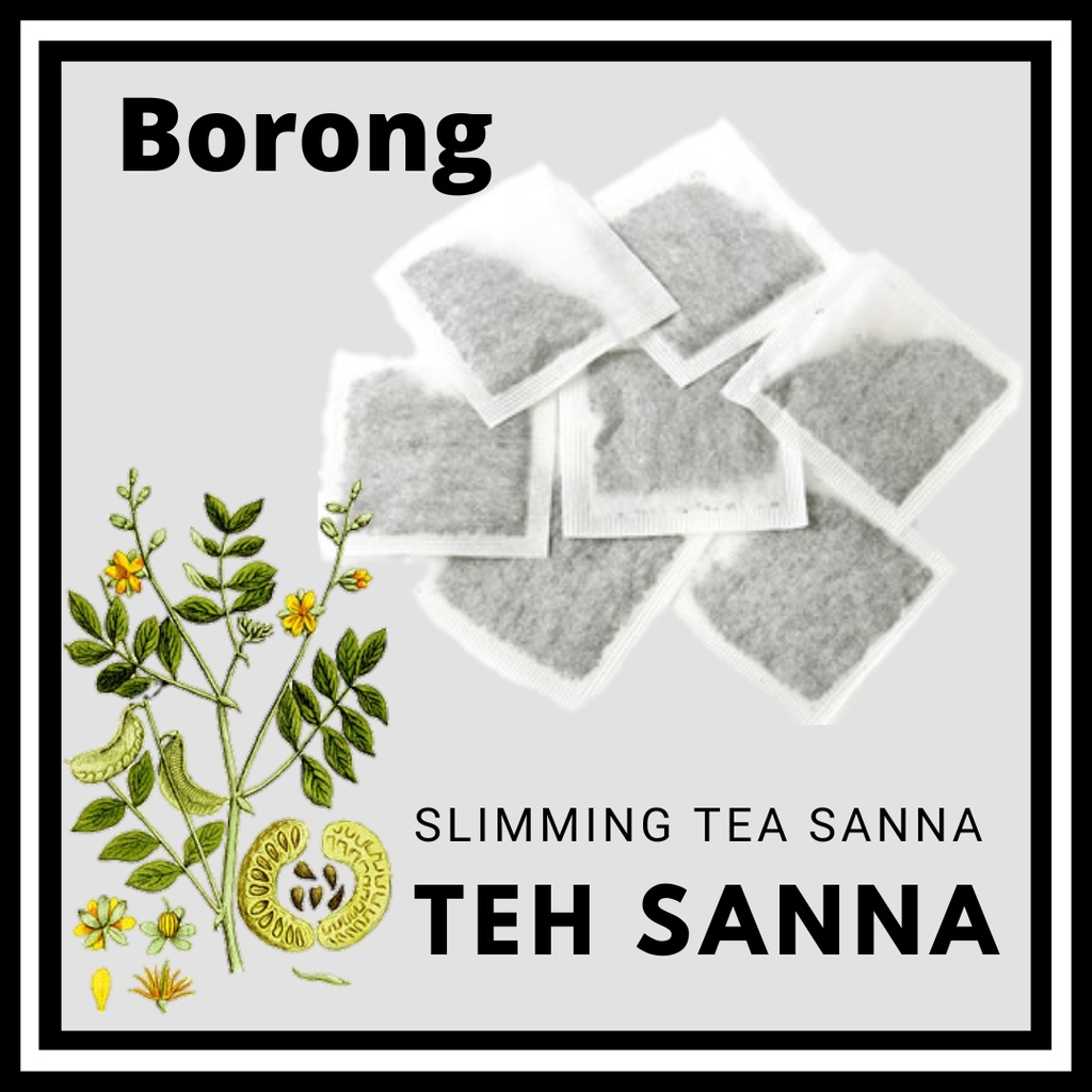 MR.Abe BORONG 1 UNCANG TEH SANNA LOSS WEIGTH ORIGINAL 100% TEH DAUN SANNA @ DAUN SENNA SENNA LEAF