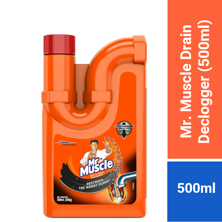 Mr. Muscle Drain Declogger (500ml)