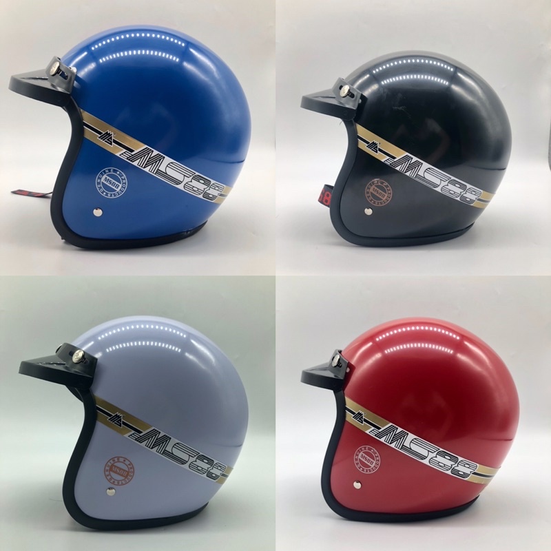 MS88 HELMET TALI TULISAN MERAHSAFETY HELMET TOPI MOTOR MS 88 SGV BKP