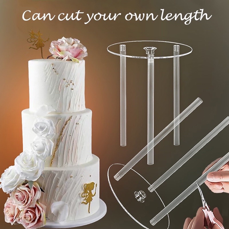 Multi Layer Cake Piling Bracket Wedding Birthday Cake Support Frame Stand蛋糕打桩支撑架