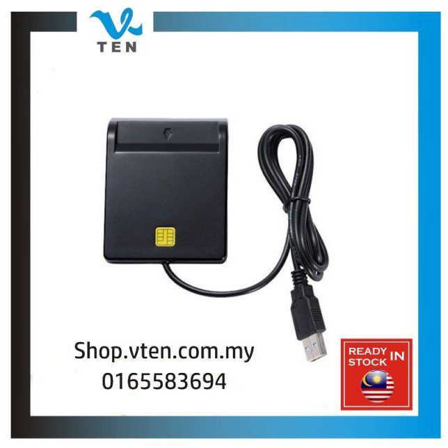 Mykad Reader VMS Registration Malaysian IC/ID Reader & Software IC Card 马来西亚IC身份证读卡器