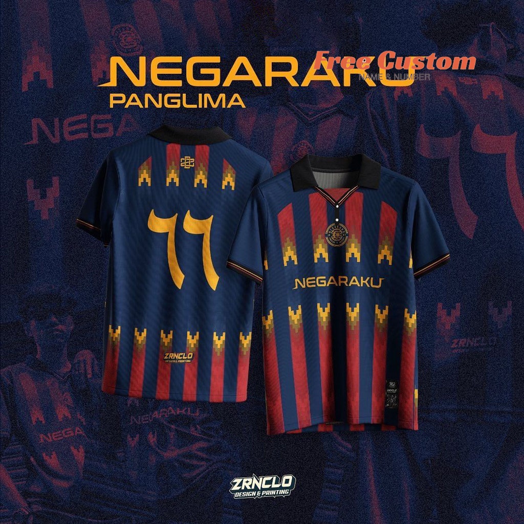 Negaraku Jersey Malaysia Jersey Retro Collar Jersi Malaysia Retro 2024 Football Running Event Custom Name Jersi Custom Nama Dan Nombor Murah Jersi Nama Sendiri Online Plus Size