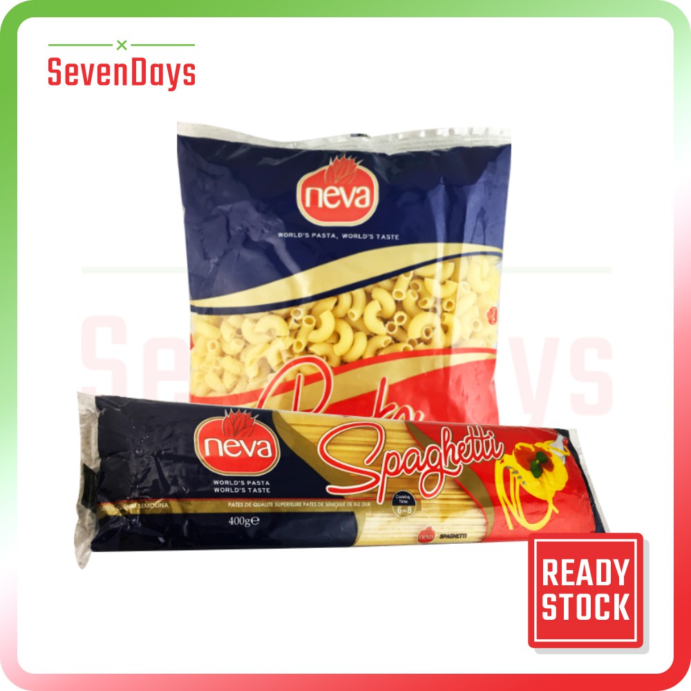 Neva Pasta Macaroni/Spaghetti 400g Cooking Noodle Masak Mee Italian Italy Restaurant Cafe Turkey Halal Kitchen Import