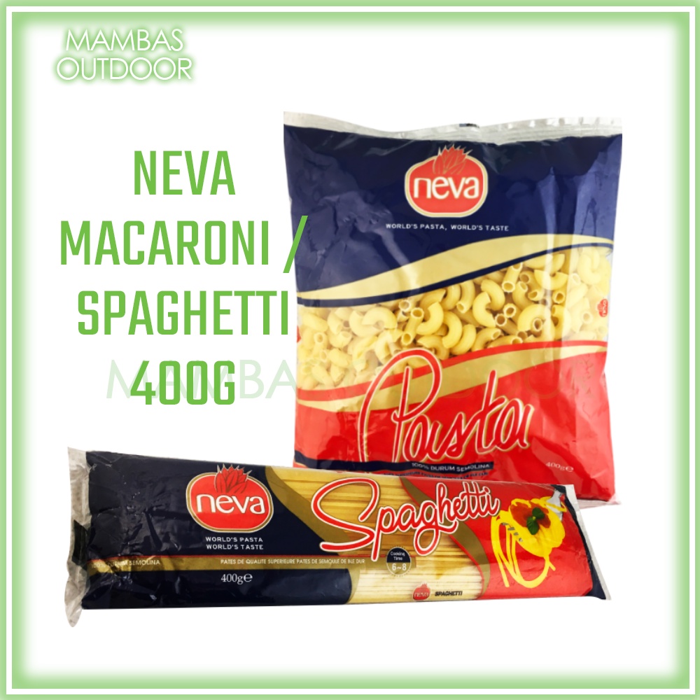 Neva Pasta Macaroni/Spaghetti 400g Cooking Noodle Masak Mee Italian Italy Restaurant Cafe Turkey Halal Kitchen Import