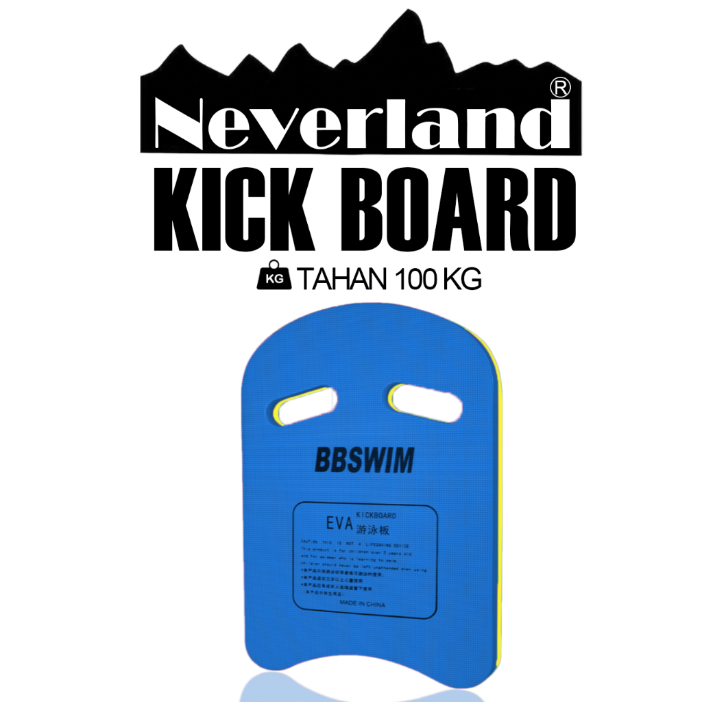 NEVERLAND Adults Kids Safety Swimming Recreation Diving Board Pool Training Float EVA Kickboard EVA Papan Pelampung