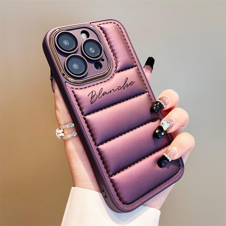 New lens film integrated name design shockproof soft phone case compatible with iphone 14 13 12 11 pro max casing