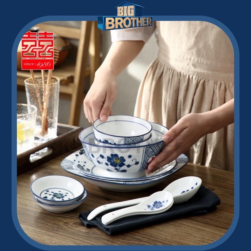 NEW Japanese-style ceramic dishes creative dishes home hand-painted tableware western dishes steak dishes nordic bowls