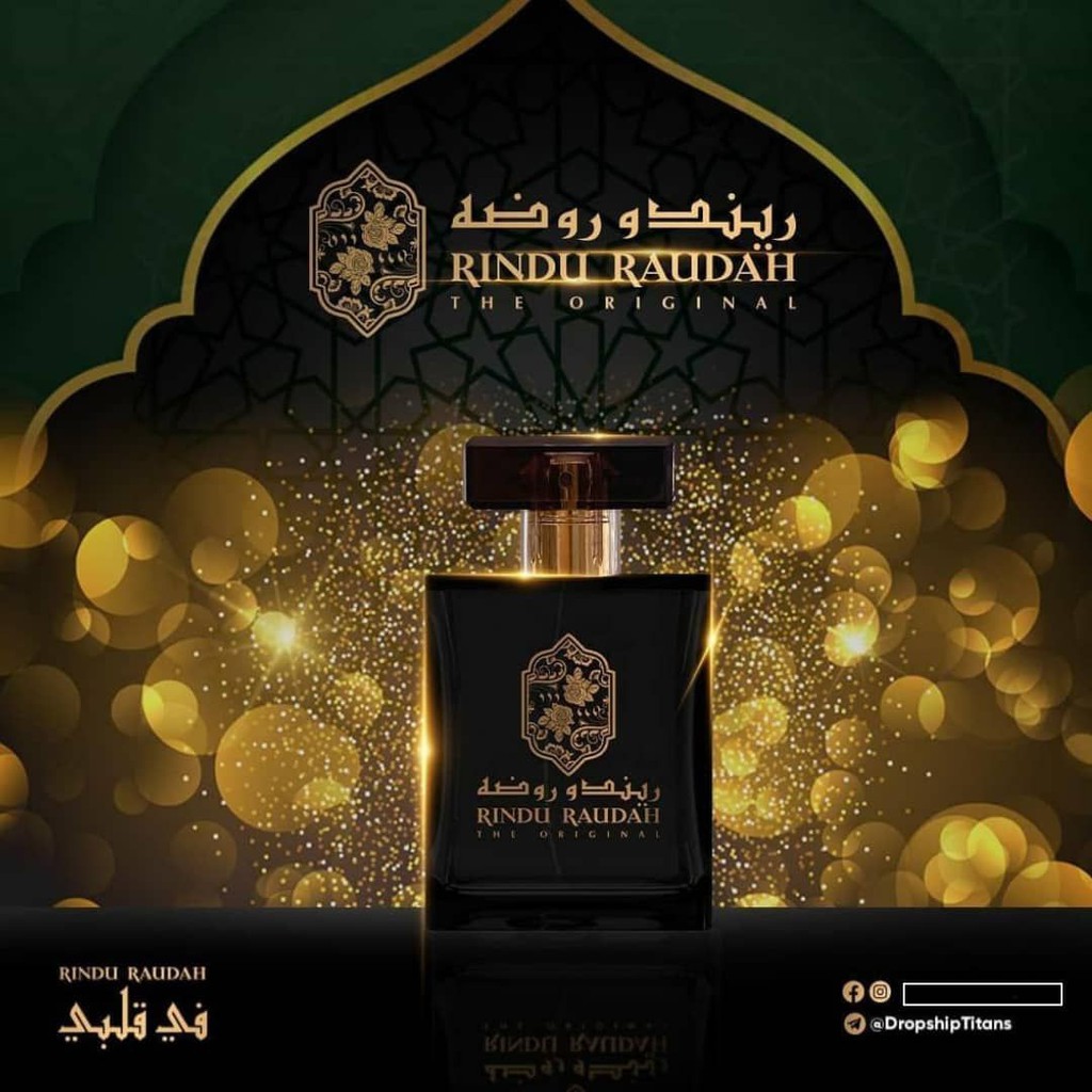 NEW PRODUCT Rindu Raudah Perfum (Ready Stock with FREEGIFT)