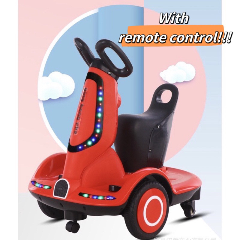 ￼New Scooter Kids Toys Balance Car Motor Bike 4 wheels Skates 1-4 years old