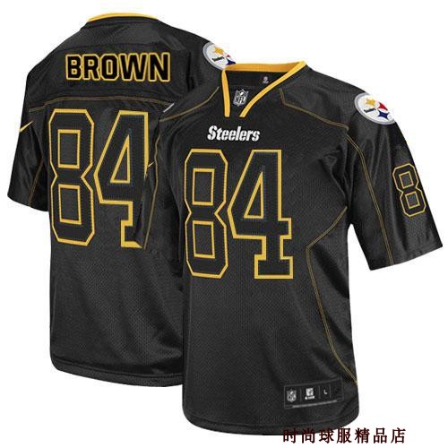 Nfl Pittsburgh Steelers No. 84 European American Fashion Sports Hip-Hop Rugby Jersey Foreign Trade Original Order Loose Jersey