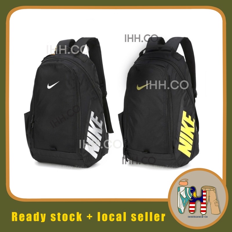 Nike Bagpack Beg Nike Sekolah JalanJalan Travel Laptop Sport School Bag