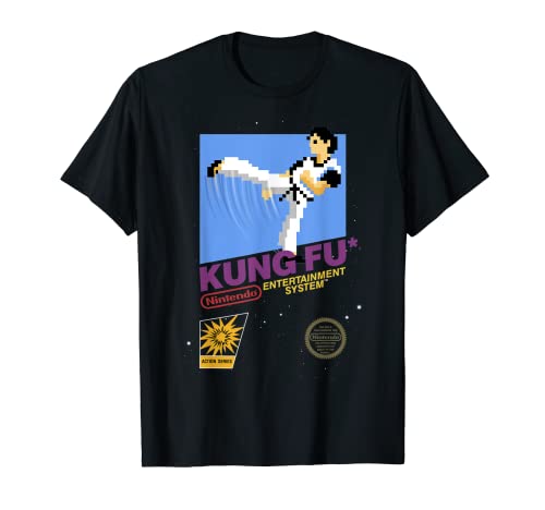 Nintendo NES Kung Fu Action Series Retro Graphic T-Shirt T-Shirt