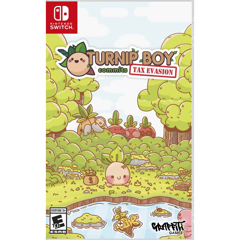 Nintendo Switch Digital Turnip Boy Commits Tax Evasion 芜菁男孩逃漏税