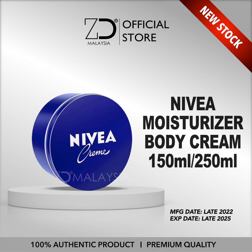 Nivea Moisturizer Body Creme (250ml/150ml)