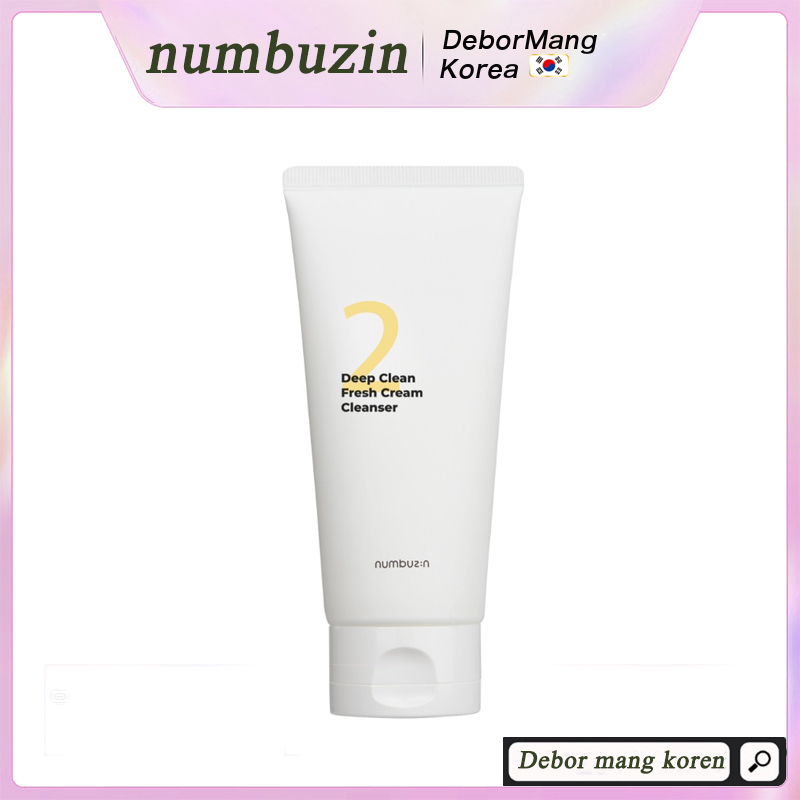 Numbuzin No.2 Deep Clean Fresh Cream Cleanser 120ml