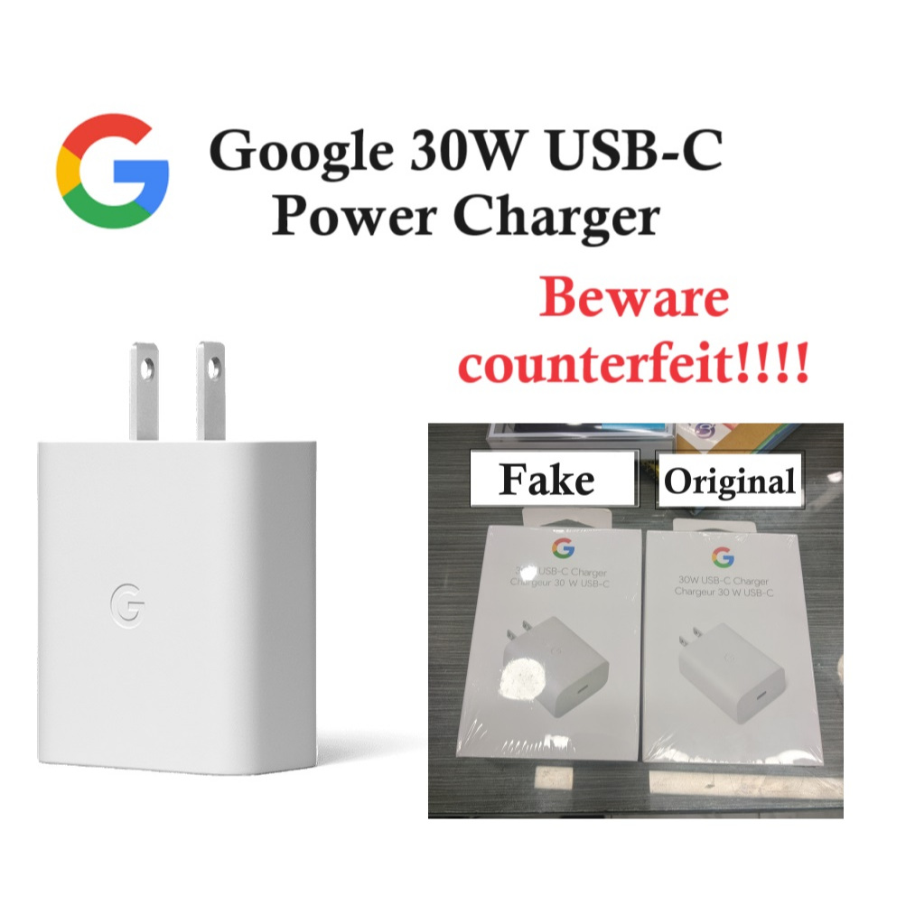 Official 30W Google Pixel Charger I Original I US type I