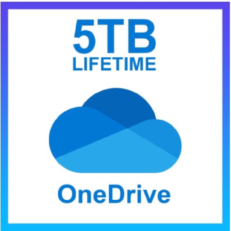 OneDrive 5TB/1TB Cloud Storage 【Lifetime Storage】