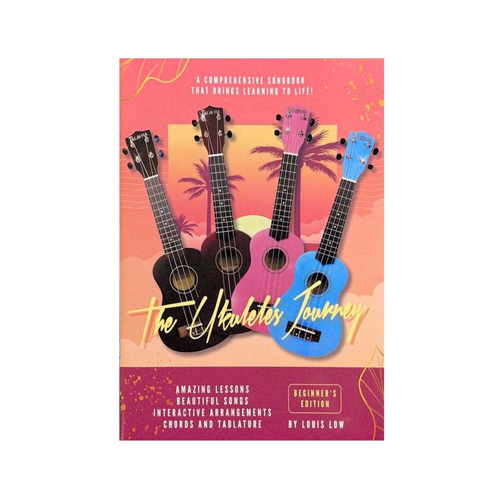 [ONLINE PURCHASE ONLY] The Ukulele's Journey Book (Best Ukulele Lesson Book For Self-learning)