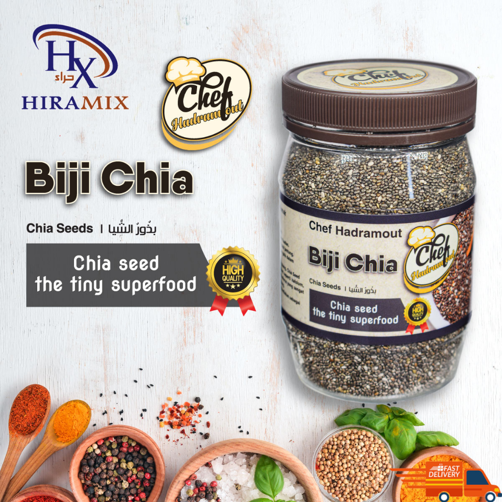 Organic Chia Seed | Biji Chia Organik 400g/200g/100g