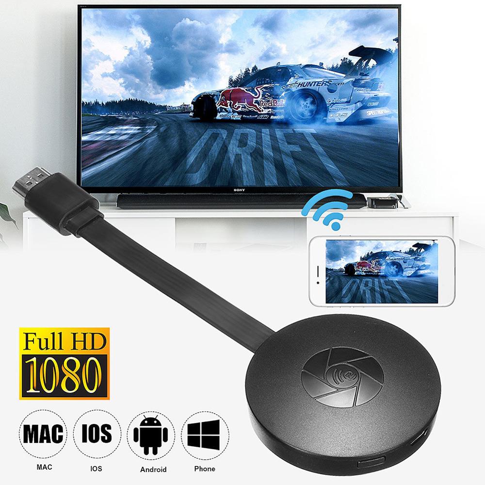 ORIGINAL Chromecast G2 TV Streaming Wireless Miracast Airplay Google HDMI BULLSEYE