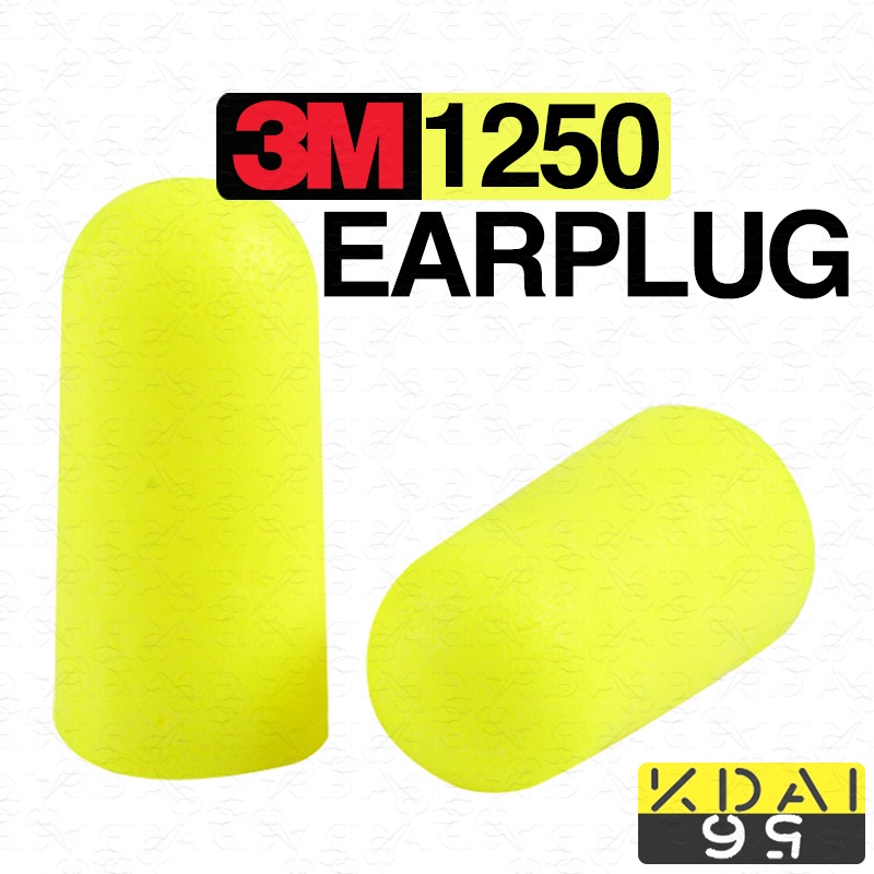 Original PREMIUM 3M 1250 Earplug SAFETY 3m sleeping earplug anti noise ear plug 3m 耳塞 3m 1100 ear plug 3m sumbat telinga