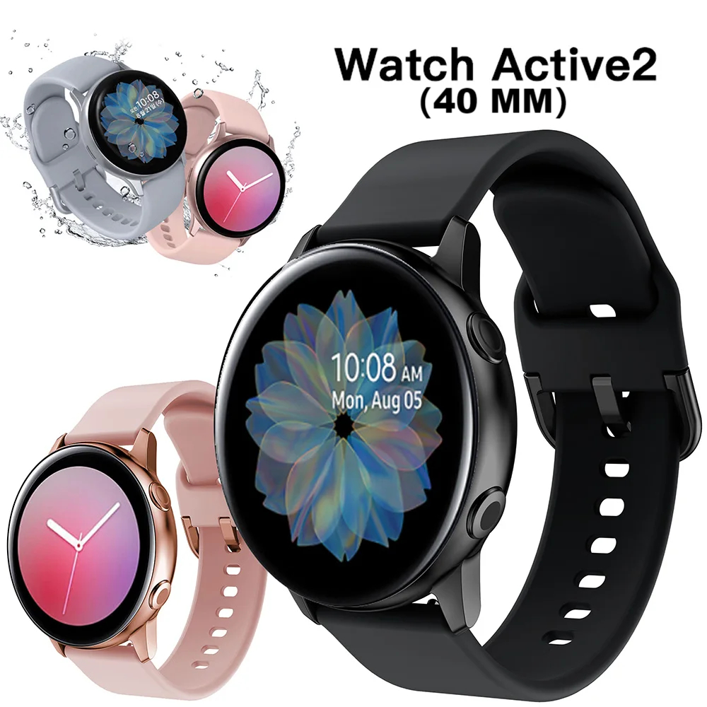 Original second hand 95%new Samsung Galaxy Watch Active 2 40mm GPS Bluetooth Smart Watch with Advanced Health Monitoring Fitness Tracking and Long Lasting Battery