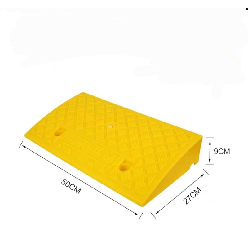 [PALING MURAH] HEAVY DUTY rubber curb ramp triangle electric vehicle step pad for wheelchair threshold ramp