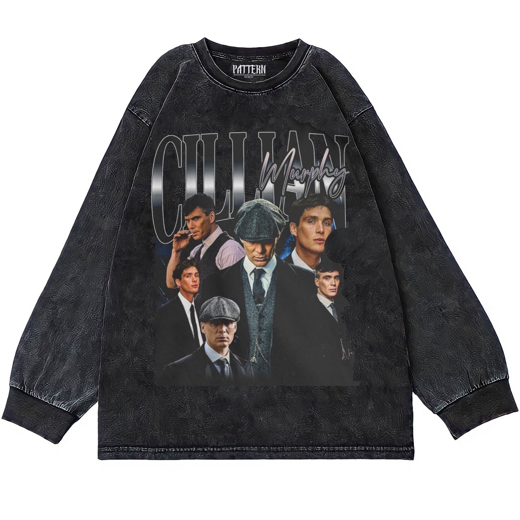 Patternmerch "Cillian Murphy" Oversize T-Shirt | Longsleeve Oversized | Washing tee | T-shirt