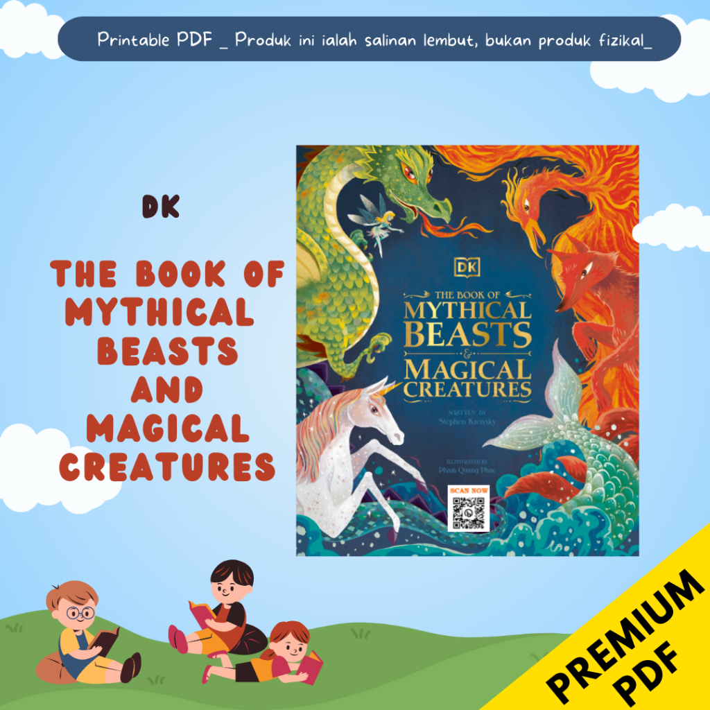 PDF DK The book of Mythical Beasts and Magical Creatures with illustration_ English story books _english learning