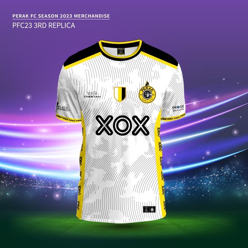 Perak FC Merchandise PFC 3rd Jersey Fan Issue Season 2023【Free Custom Name & Number】