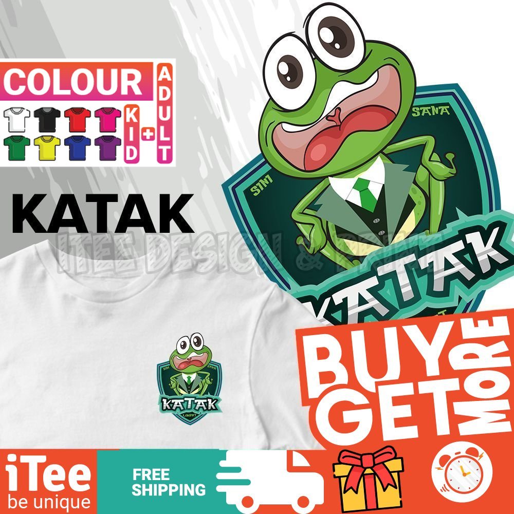 Pilihan Raya Pru15 Election 选举 Pilihanraya Demokrasi Frog Katak Lompat Pocket Tshirt Kemeja Lelaki Baju T Shit Cotton