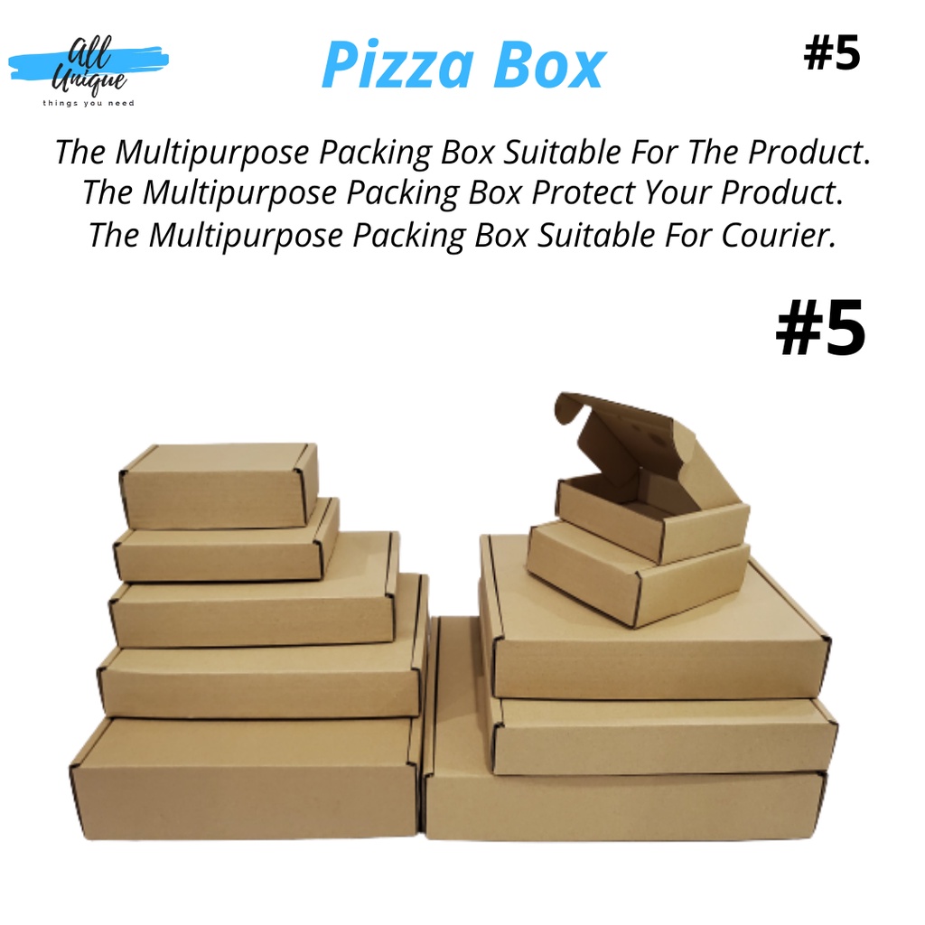 Pizza Box-#5-Carton Box-Packaging box-Courier box