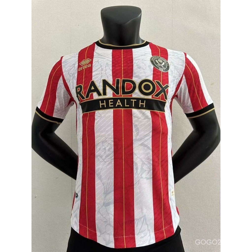 [Player Edition] Athlete jersey/shirt slim fit stretch comfortable football jersey/top New Sheffield United Home VWSO