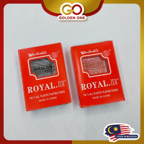 POKER CARD POKER PLAYING CARD Royal playing card / Poker (25C) (PLY03) (Price For 1 Box)