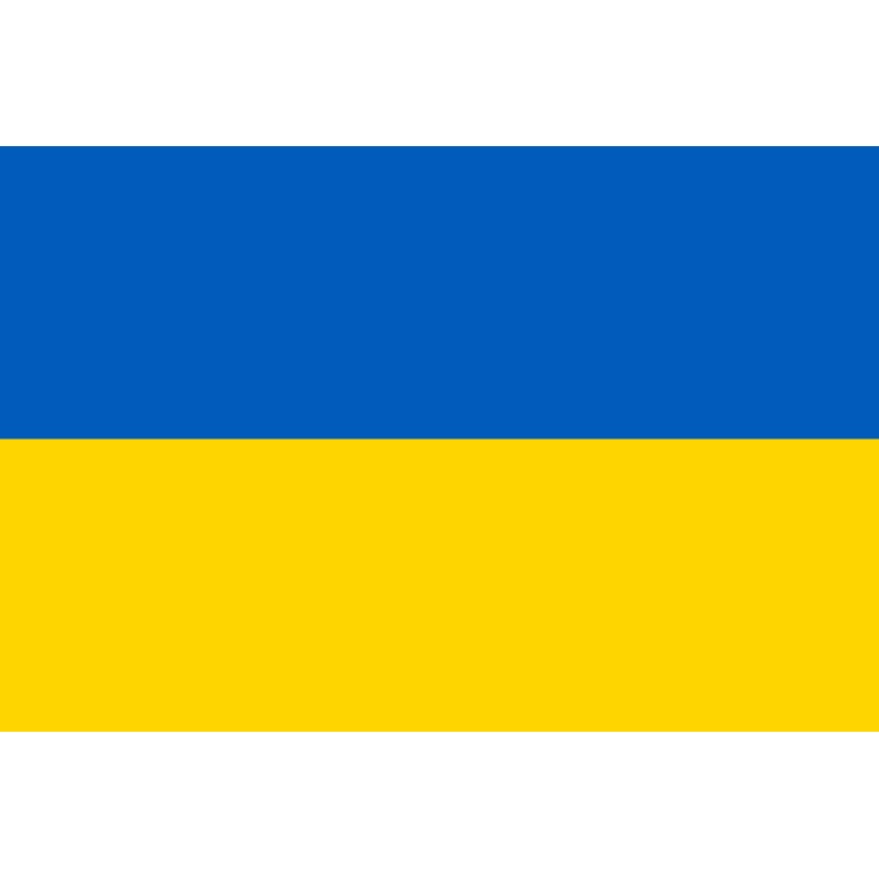 Polyester Ukraine Flag Ukrainian National Country Banner 90x150cm 5ftx3ft