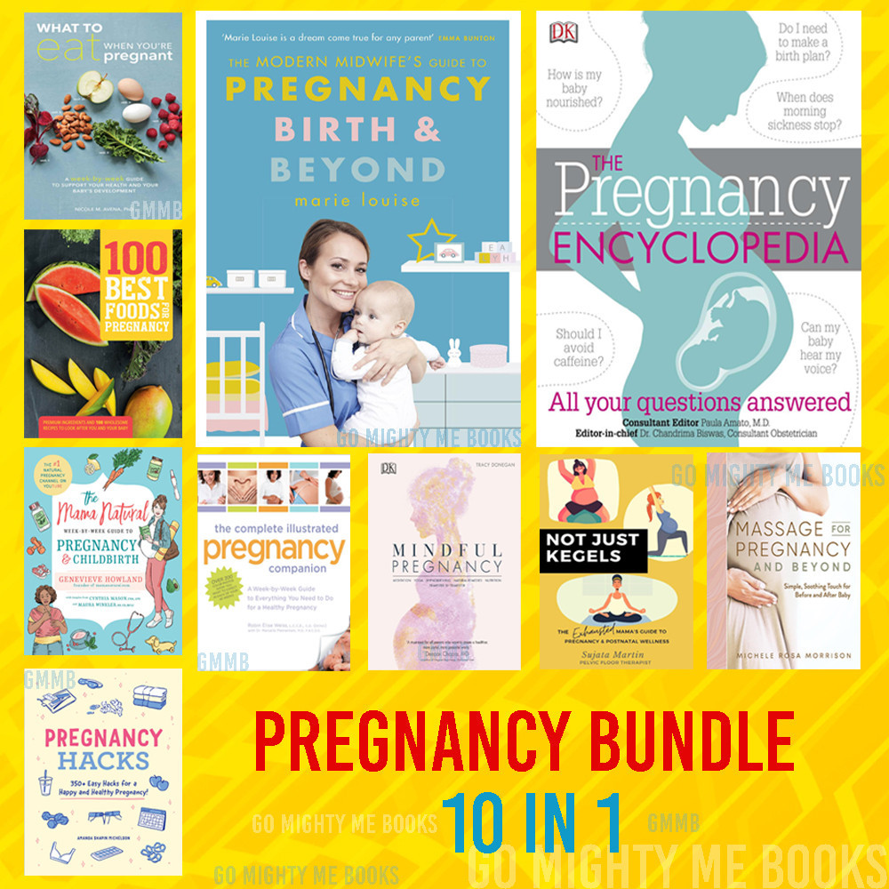 Pregnancy Bundle Vol 1 | Pregnant Mother | Guide | Food | Advice | Guidance | Books | Expecting