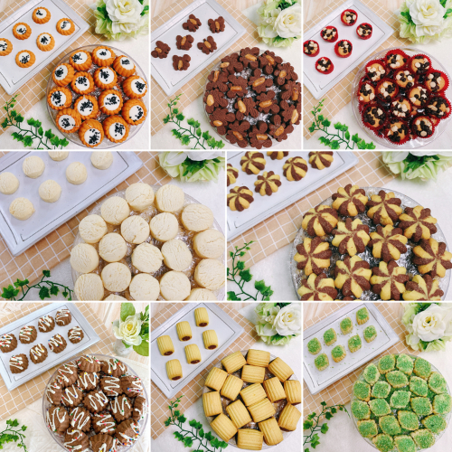 [Premium Cookies] 40+ Flavour Chocolate Cookies With Halal, Chocolate Biskut, Raya Ramadan, Deepavali, Christmas cookies