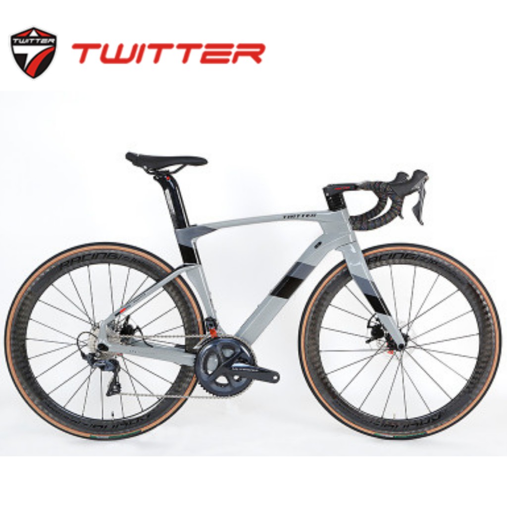 (PreOrder)(NEW) Bicycle TWITTER CYCLONE DISC CARBON Fiber Road Bicycle SRAM RIVAL