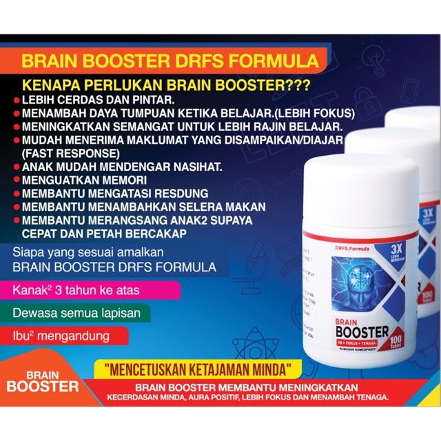 Produk Minda Brain Booster DRFS