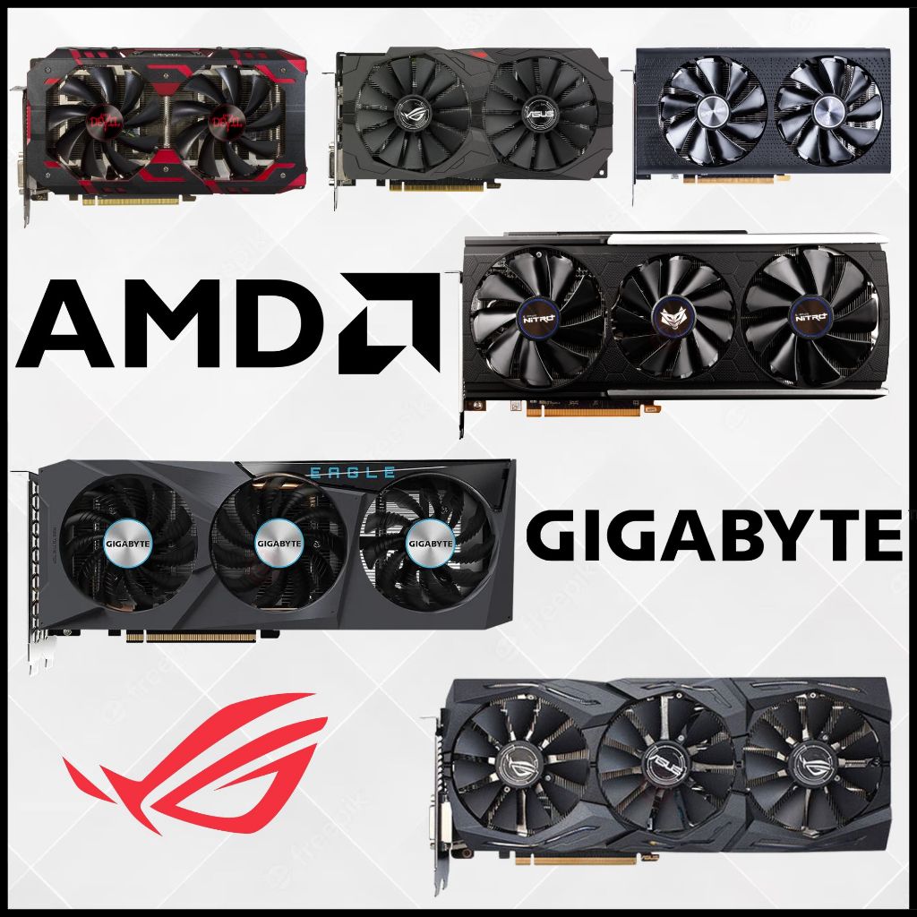 {PROMOTION USED AMD GPU&READY STOCK} RADEON RX SERIES {SAPPHIRE/POWERCOLOR/GIGABYTE/XFX/ASUS/MSI/}