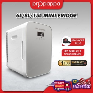 Propappa - (1 Years Warranty) 8L/15L Portable Dual Use Mini Fridge, Kereta Rumah Mini Peti Sejuk, 迷你车家冷热两用小冰箱