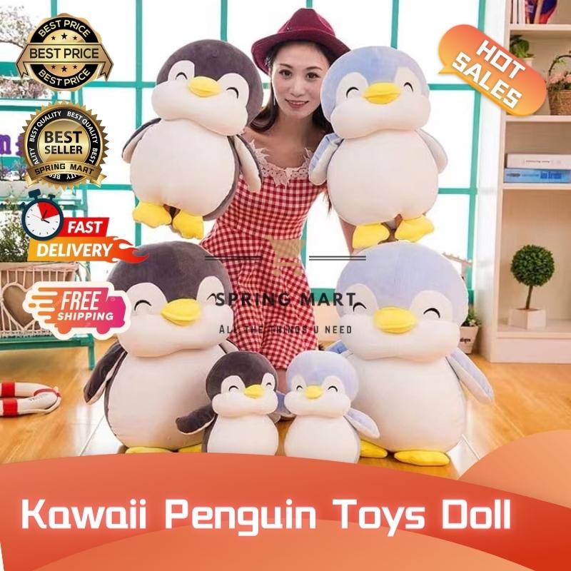 ❗RADY STOCK MY❗30/45/60cm Kawaii Penguin toys doll girl gift birthday present可爱羽绒棉企鹅公仔毛绒玩具布娃娃女生礼物 Penguin doll plush toy